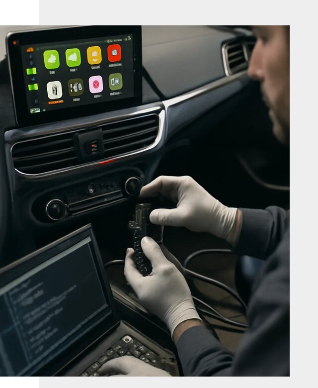 Активация Apple CarPlay в Туймазы для штатной мультимедиа